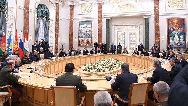Касым-Жомарт Токаев принял участие в сессии Совета коллективной безопасности ОДКБ в расширенном составе
