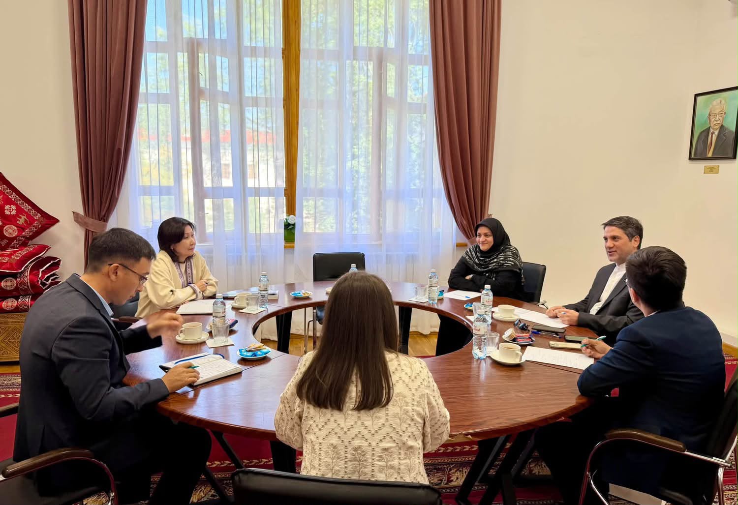 Иран Ислам Республикасы өкілдерімен кездесу