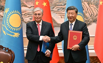 Президент Казахстана Касым-Жомарт Токаев и Председатель КНР Си Цзиньпин провели переговоры