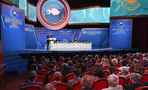 Глава государства принял участие в работе XXXII сессии Ассамблеи народа Казахстана «Справедливый Казахстан: единство, стабильность, развитие»